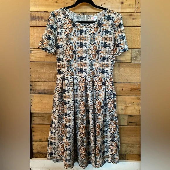 green emerald velvet dress Amelia Dress  lularoe